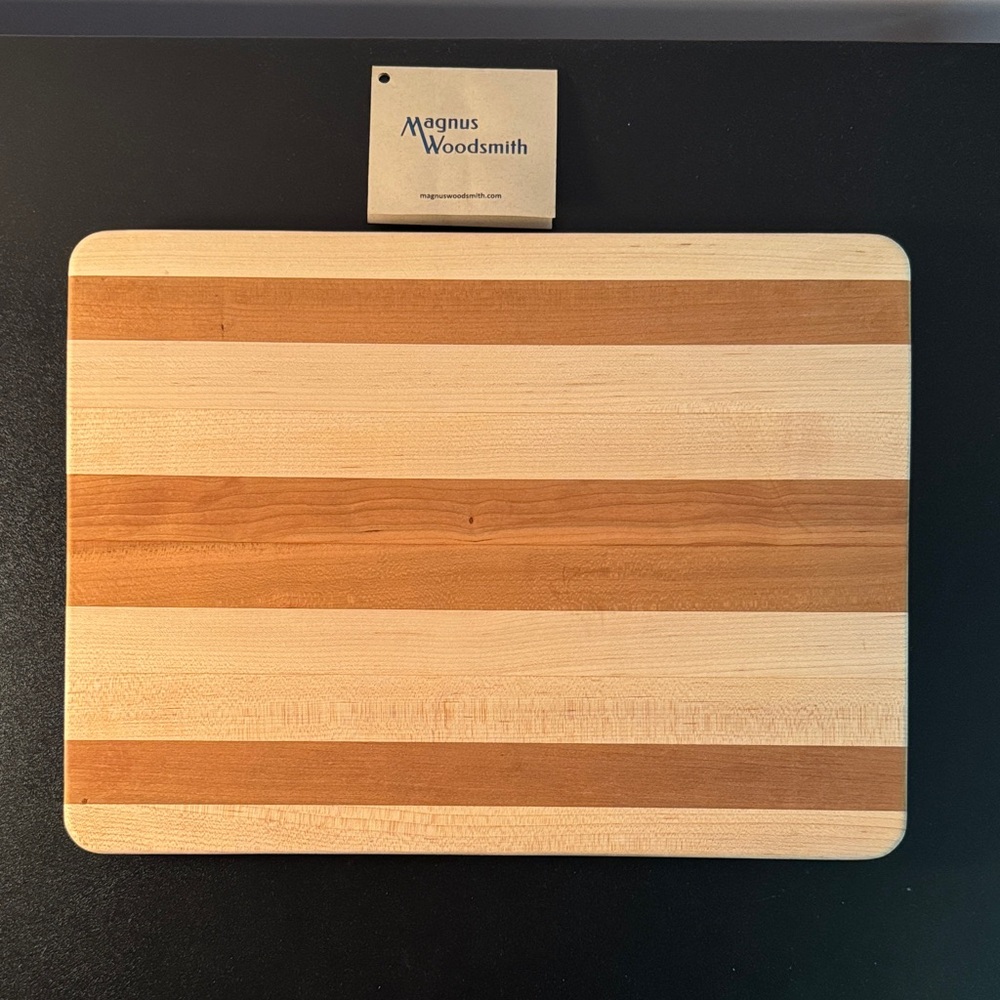 NEW Magnus Woodsmith Striped Cutting Board